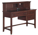Riley Desk with Hutch (Cherry) 1