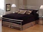 Soho Bed (Brushed Nickel Finish)