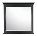 Southampton Framed Landscape Mirror (Black)