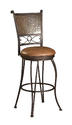 Stamped Back Bar Stool (Bronze with Muted Copper)