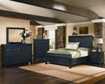 Timber Mill Bedroom Set (Charcoal Finish)