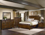Timber Mill Bedroom Set (Pine Finish)