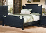 Timber Mill Broomhandle Bed (Charcoal Finish)