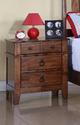 Tucson Nightstand (Chestnut Finish)