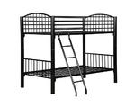 Twin Econo Bunk Bed (Black)