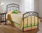 Wendell Bed (Copper Pebble Finish)