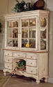Wilshire Buffet And Hutch (Antique White Finish)