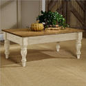 Wilshire Cocktail Table (Antique White Finish)