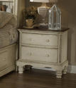 Wilshire Nightstand (Antique White Finish)