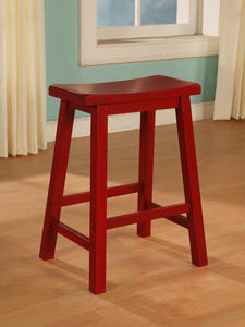 Color Story Counter Stool (Crimson Red) - [286-430]