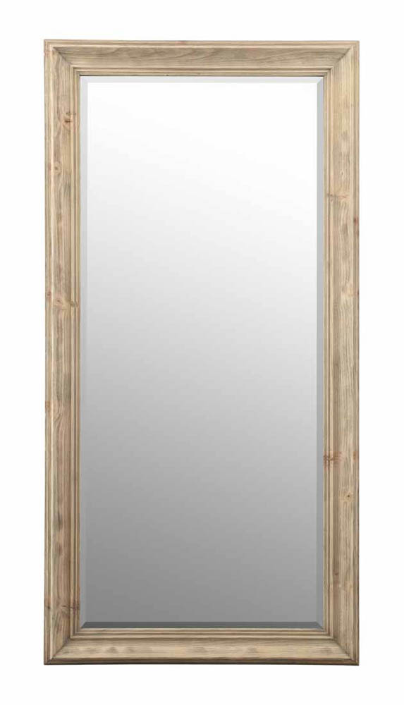 Baker Mirror Light Natural Wood 36 X 72 40156 Decor South Baker Mirror Light Natural Wood 36 X 72 40156