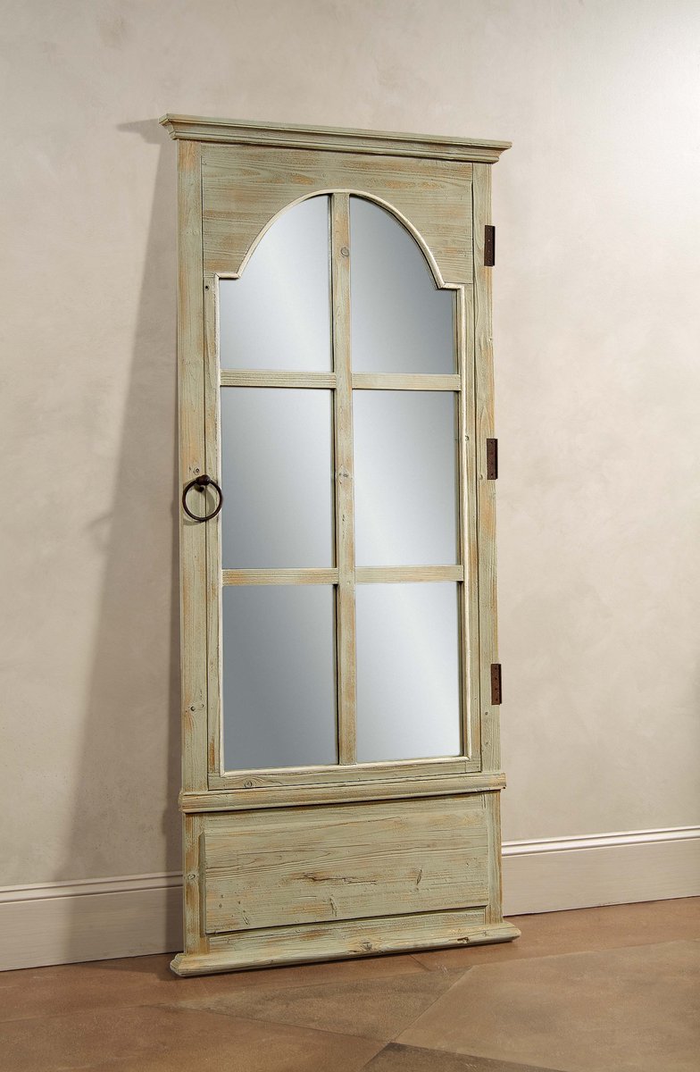 French Door Leaner Mirror (Tarragon Finish) - [M3272EC 