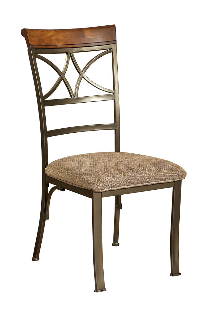 Hamilton Dining Chair Set of 2 Matte Pewter Bronze 697 434 Decor South