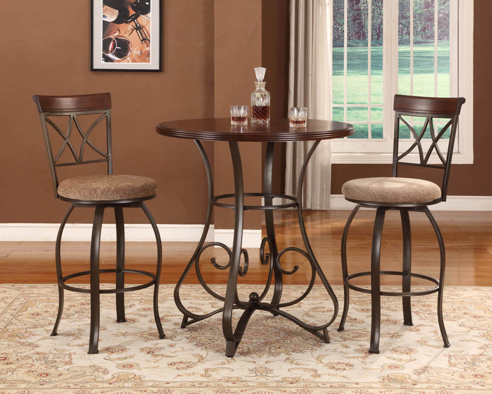 Details about   Hamilton Counter Height Medium Cherry Dining Table 