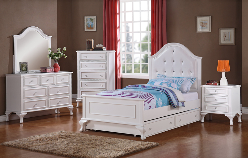 twin bed with trundle bedroom set