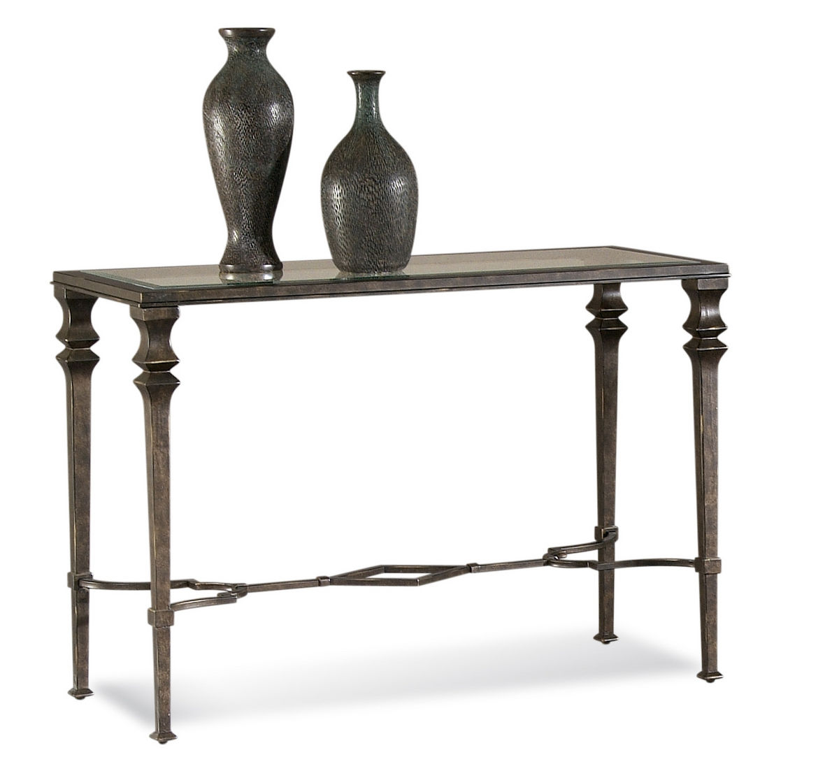 lido console table wrought iron 1