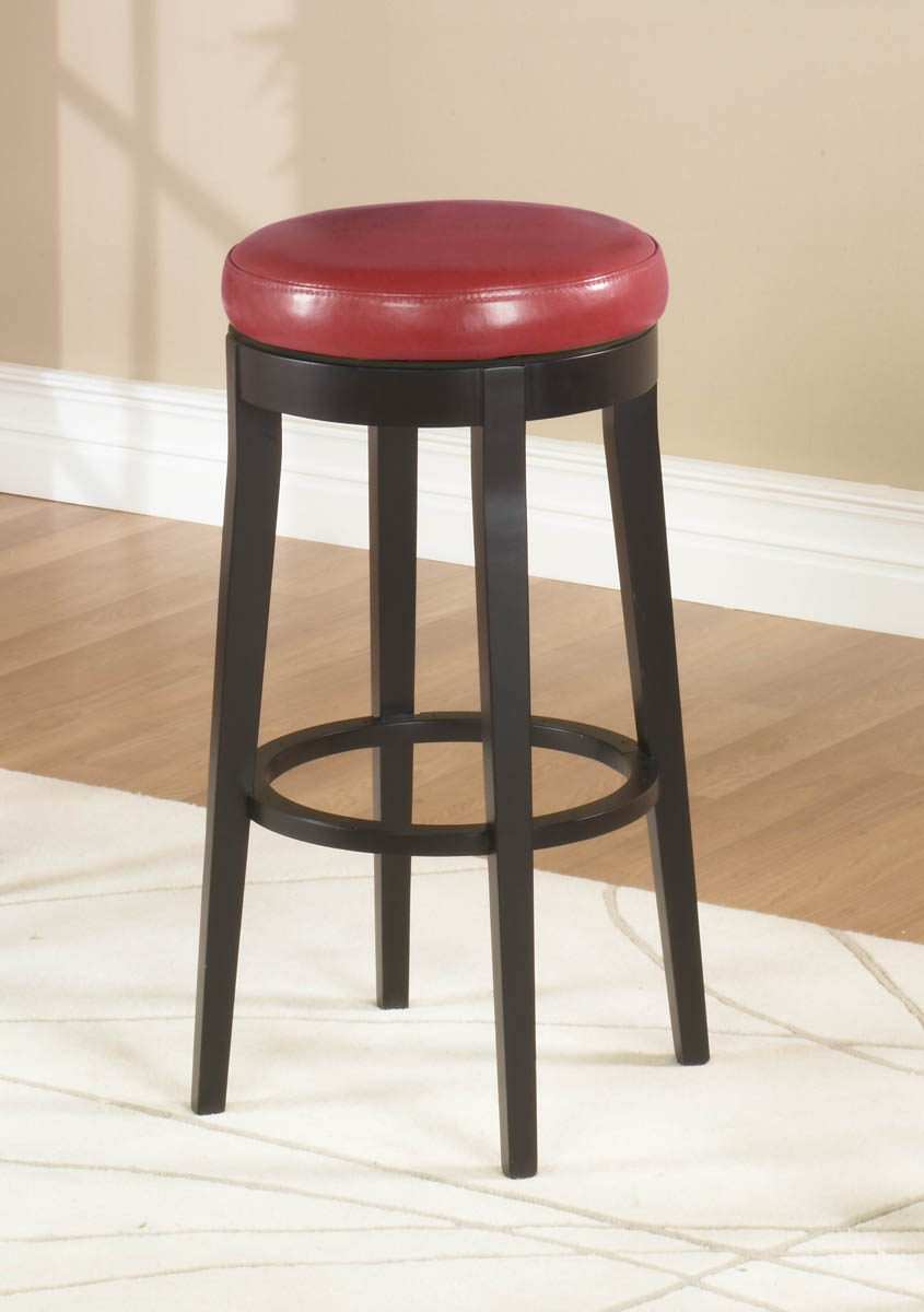 MBS-450 Backless Swivel Counter Stool (Red) - [LC450BARE26] : Decor South