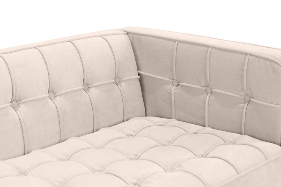 Roxbury Tufted Sofa Cream Lc10103cr Decor South