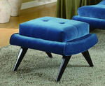 5th Avenue Ottoman (Cerulean Blue)