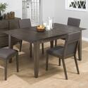 Antique Gray Ash Rectangular Dining Table
