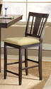 Arcadia Non-Swivel Counter Stool - Set Of 2 (Espresso Finish)