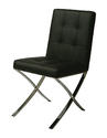 Aria Side Chair (Chrome & Black Finish)