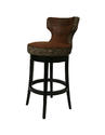 Augusta Counter Stool (Feher Black & Wrangler with Leopard Finish)