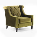 Barrister Chair (Green Velvet)