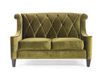 Barrister Loveseat (Green Velvet) - [LC8442GREEN] 1