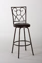 Bellesol Swivel Counter & Bar Stool (Brown Finish)