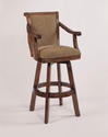 Brandon Swivel Bar Stool (Warm Cherry)