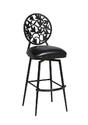 Brownsville Bar Stool (Phantom Metal & Ford Black Finish)