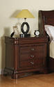 Cameron Bedroom Set (Dark Cherry Finish) - [CM750QB]