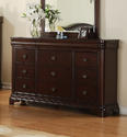 Cameron Bedroom Set (Dark Cherry Finish) - [CM750QB]