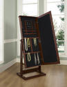 Cheval Jewelry Wardrobe (Walnut) - [597-514] 1