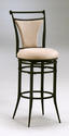 Cierra Swivel Bar Stool (Fawn & Black Finish)