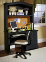 Cottage Collection Computer Desk (Black Finish)