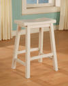 Color Story Counter Stool (Pure White)