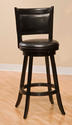 Dennery Swivel Barstool (Black Finish)