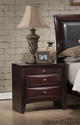 Emily Nightstand (Rich Espresso Finish)