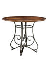 Hamilton Gathering Table (Matte Pewter & Bronze)