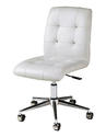 Hoquiam Office Chair (Chrome, Aluminum & Ivory Finish)