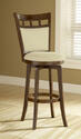 Jefferson Swivel Counter Stool (Brown Cherry Finish)