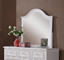 Jesse Dresser Mirror (White Finish)