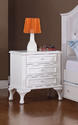 Jesse Nightstand (White Finish)