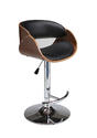Kaffina Hydraulic Lift Bar Stool (Chrome & Black Finish)