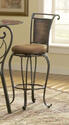 Milan Counter Stool (Black & Copper Finish)