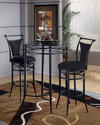 Mix-N-Match Pub Table Set (Black Finish)