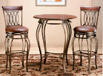 Montello Pub Table Set (Old Steel Finish)