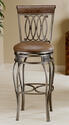 Montello Swivel Bar Stool (Old Steel Finish)